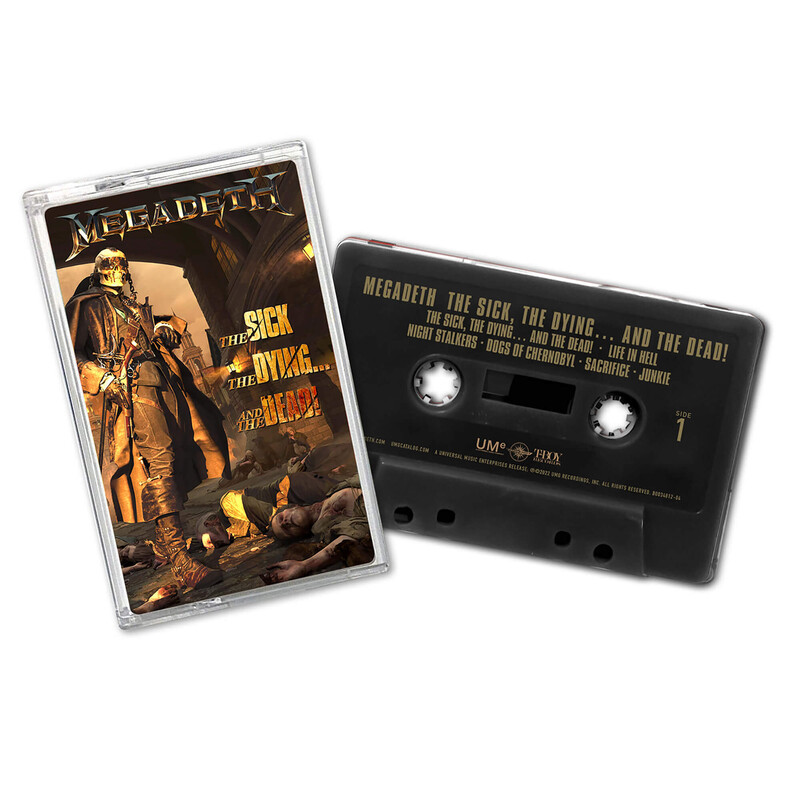 The Sick, The Dying ... and the Dead von Megadeth - Limited Edition Cassette jetzt im Bravado Store
