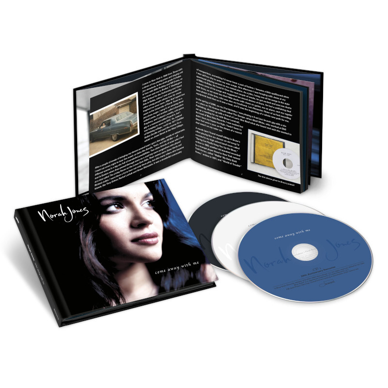 Come Away With Me - "20th Anniversary Edition" von Norah Jones - 3CD Deluxe jetzt im Bravado Store