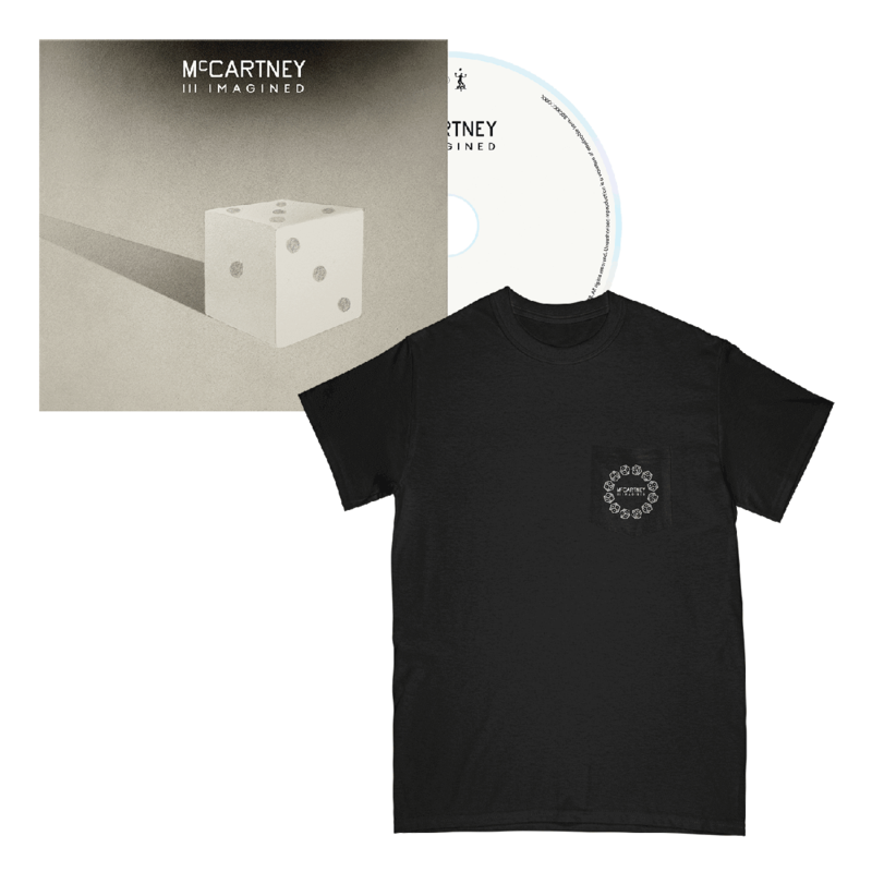 III Imagined (CD + Black Pocket T-Shirt) von Paul McCartney - CD + T-Shirt jetzt im Bravado Store