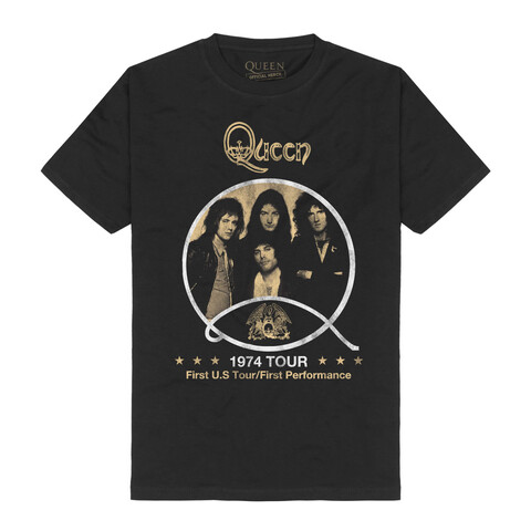 1974 Vintage Tour von Queen - T-Shirt jetzt im Bravado Store