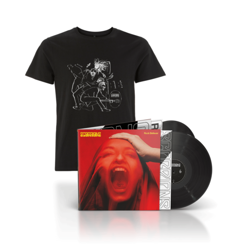 Rock Believer von Scorpions - Ltd. Deluxe 2LP + Rock Believer Shirt jetzt im Bravado Store