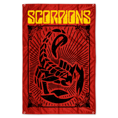 Scorpions von Scorpions - Flagge jetzt im Bravado Store