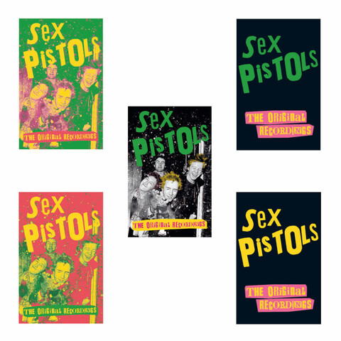 The Original Recordings von Sex Pistols - 5 x Cassette Bundle jetzt im Bravado Store