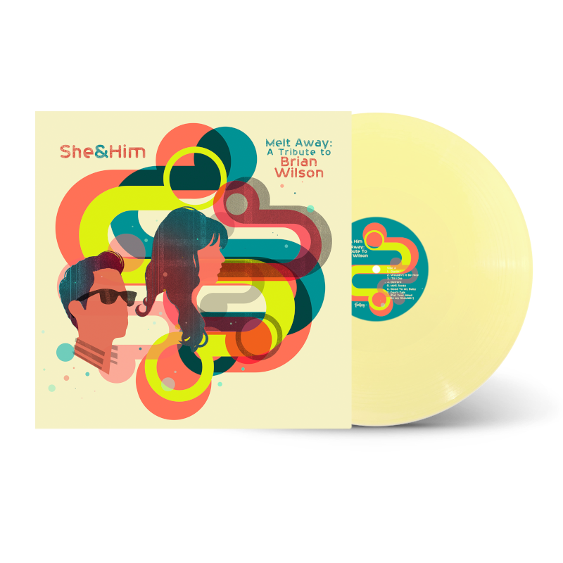 Melt Away: A Tributo To Brian Wilson von She & Him - Coloured Vinyl LP jetzt im Bravado Store