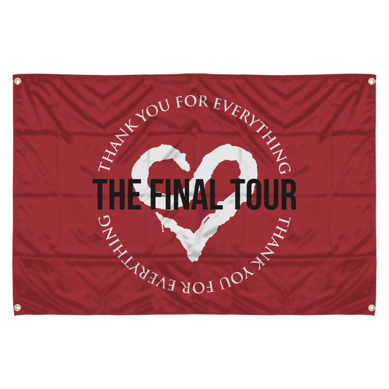 The Final Tour von Sunrise Avenue - Flagge jetzt im Bravado Store