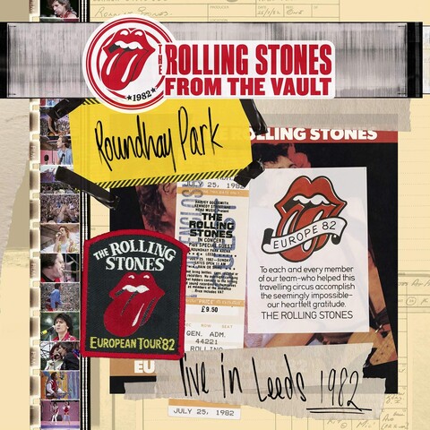 From The Vault: Live In Leeds 1982 von The Rolling Stones - 2CD + DVD jetzt im Bravado Store