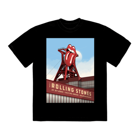 Gelsenkirchen SIXTY 2022 Tour Exclusive von The Rolling Stones - T-Shirt jetzt im Bravado Store