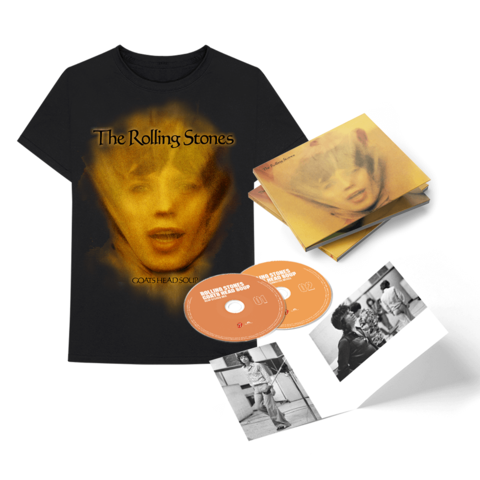 Goats Head Soup (2020 Deluxe CD + Goats Head Soup T-Shirt) von The Rolling Stones - CD Bundle jetzt im Bravado Store
