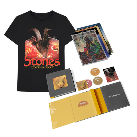 Goats Head Soup (2020 Super Deluxe Box Set + "Goat Head" Tee) von The Rolling Stones - CD Bundle jetzt im Bravado Store