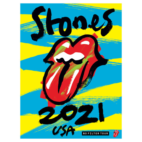 No Filter 2021 von The Rolling Stones - Lithograph jetzt im Bravado Store