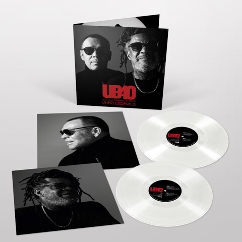 Unprecedented von UB40 - Exclusive White Vinyl 2LP jetzt im Bravado Store