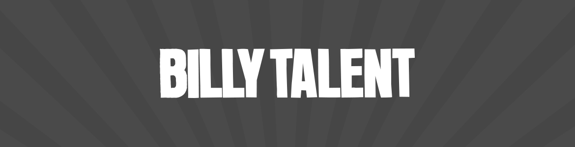 Billy Talent Merchandise Kat