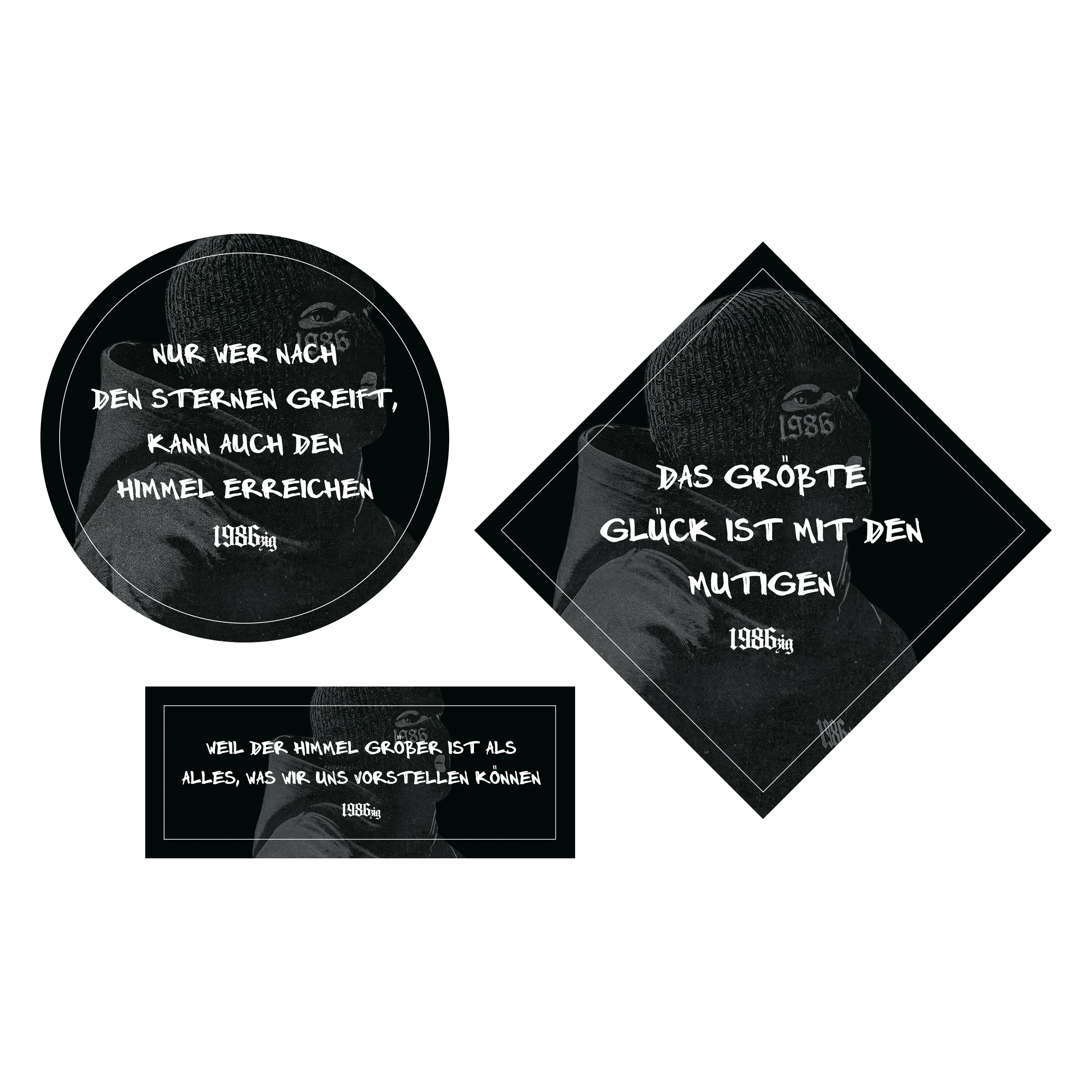 1986zig Einer von Euch Ltd. Fanbox mit weißer Maske 377503