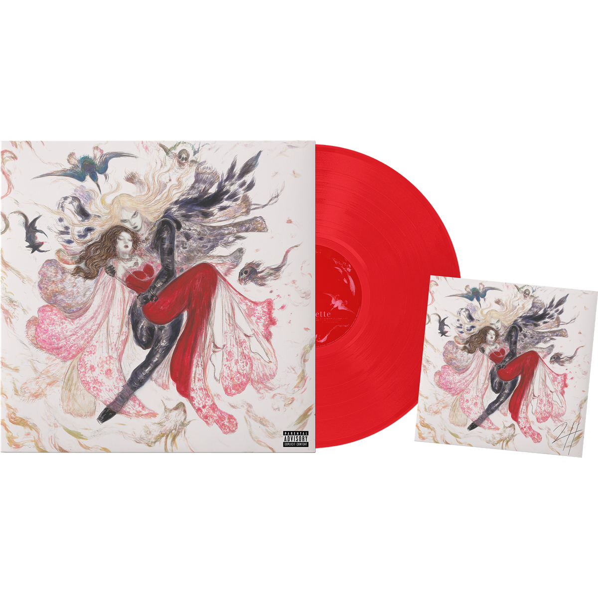 2hollis PIROUETTE Red Vinyl + Signed Art Card 460491