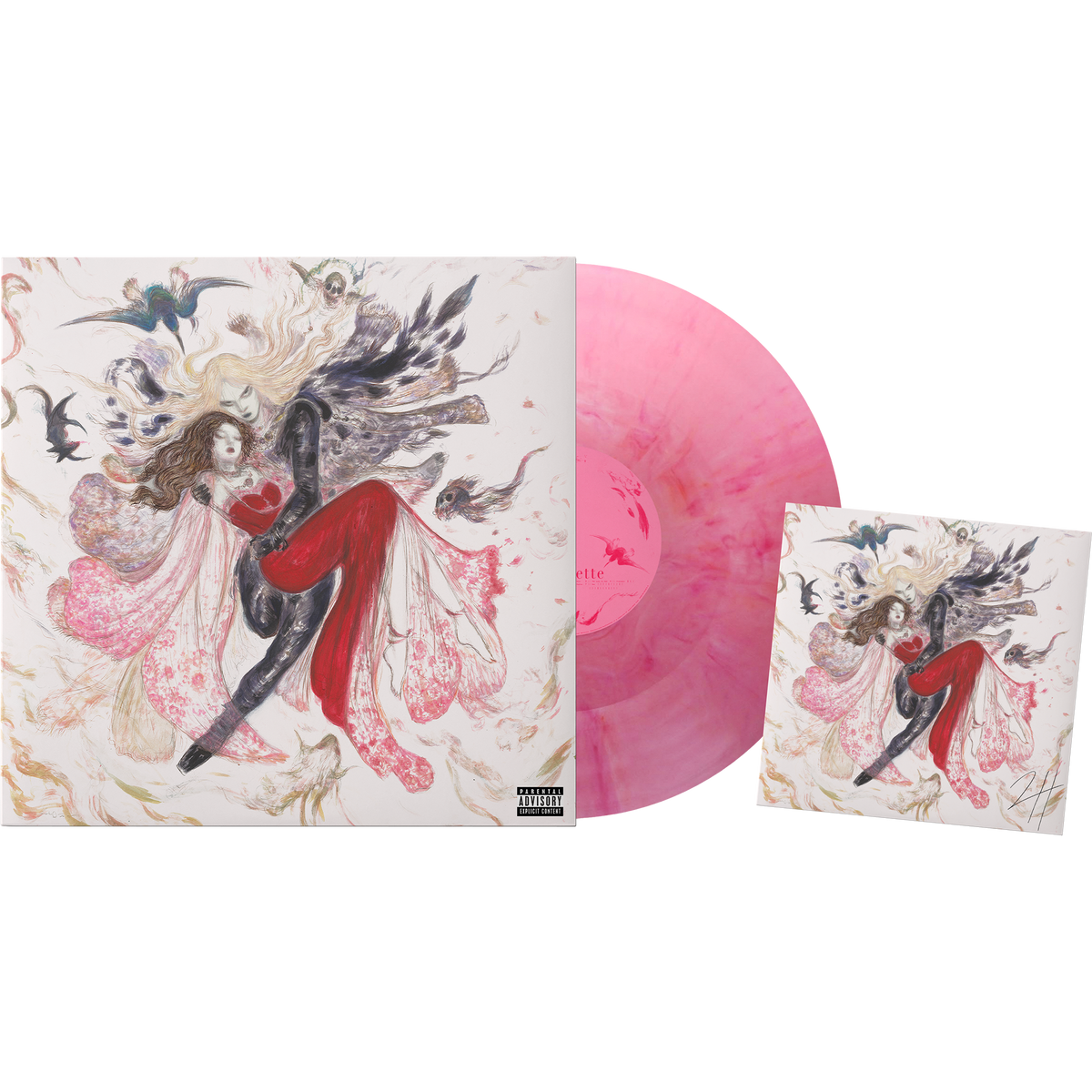 2hollis PIROUETTE Store Exclusive Rose Vinyl + Signed Art Card 460493