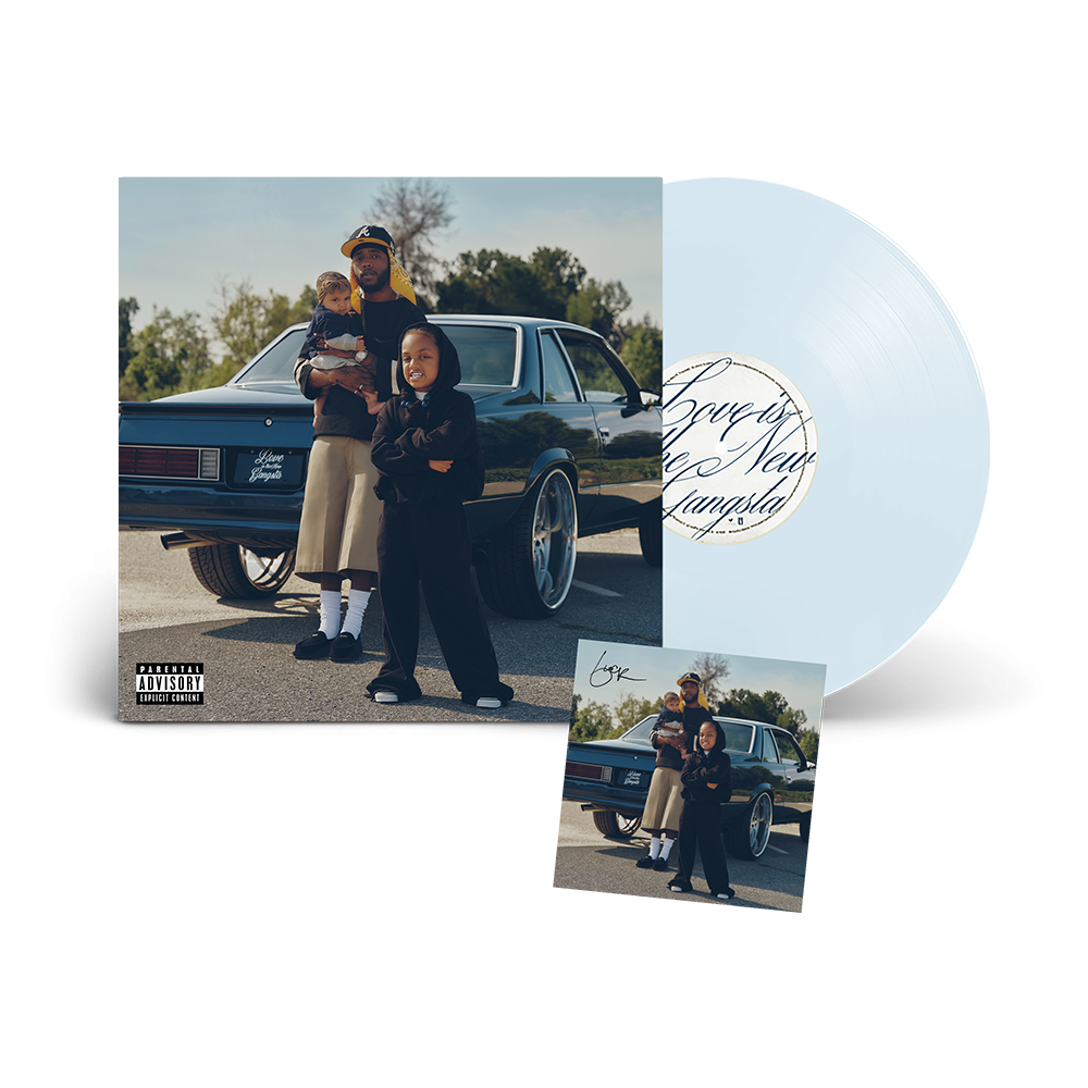 6lack Love is the New Gangsta Moonlight Clear Vinyl + Signed Art Card 439237