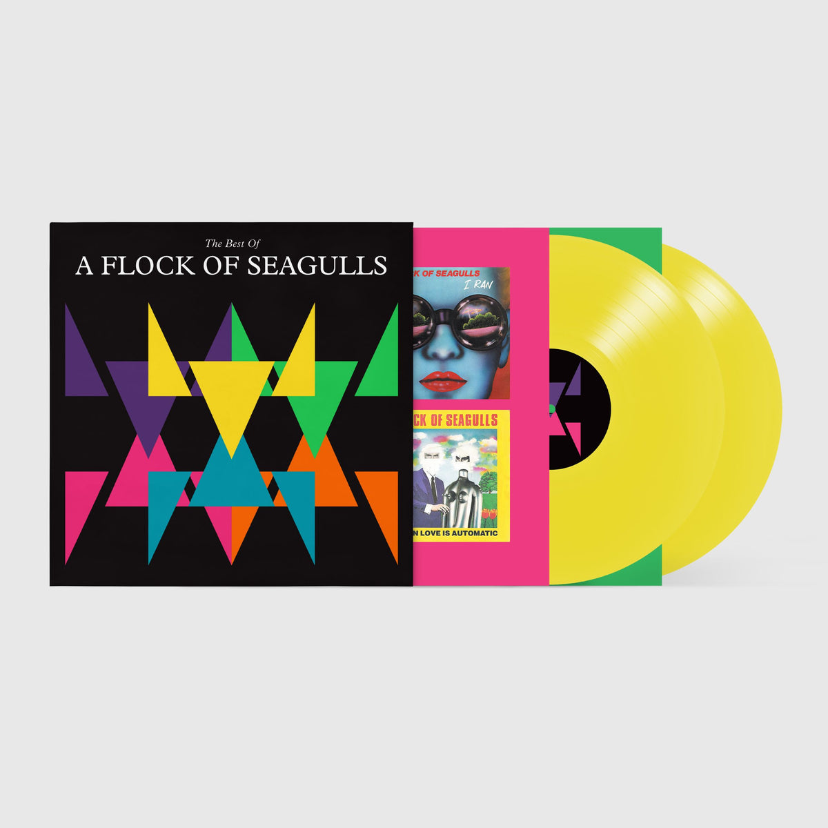 A Flock Of Seagulls The Best Of A Flock Of Seagulls Yuzu Yellow 2LP 459503
