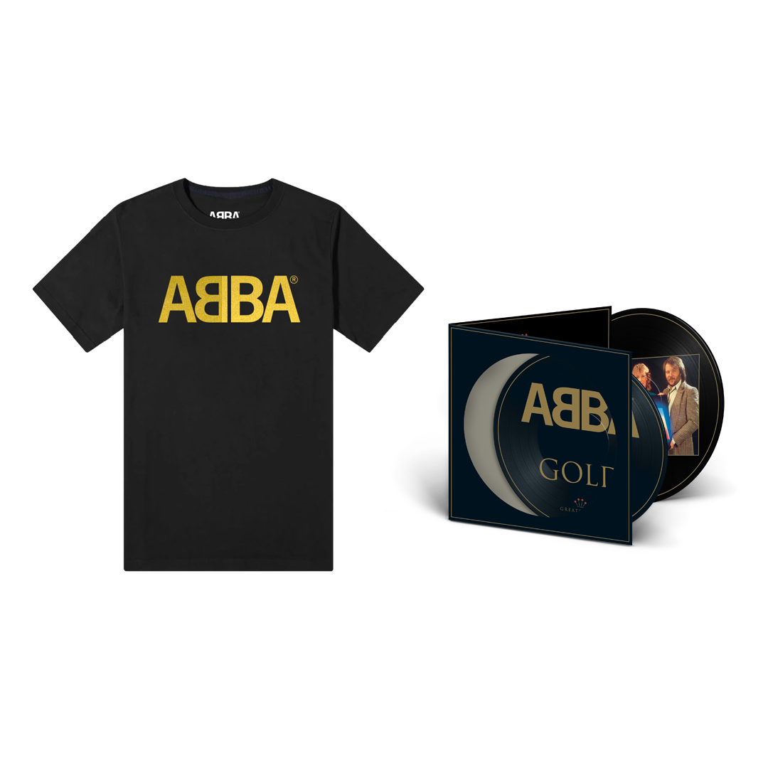 ABBA ABBA Gold Bundle 2LP Picture Disc + Logo T-Shirt 244155