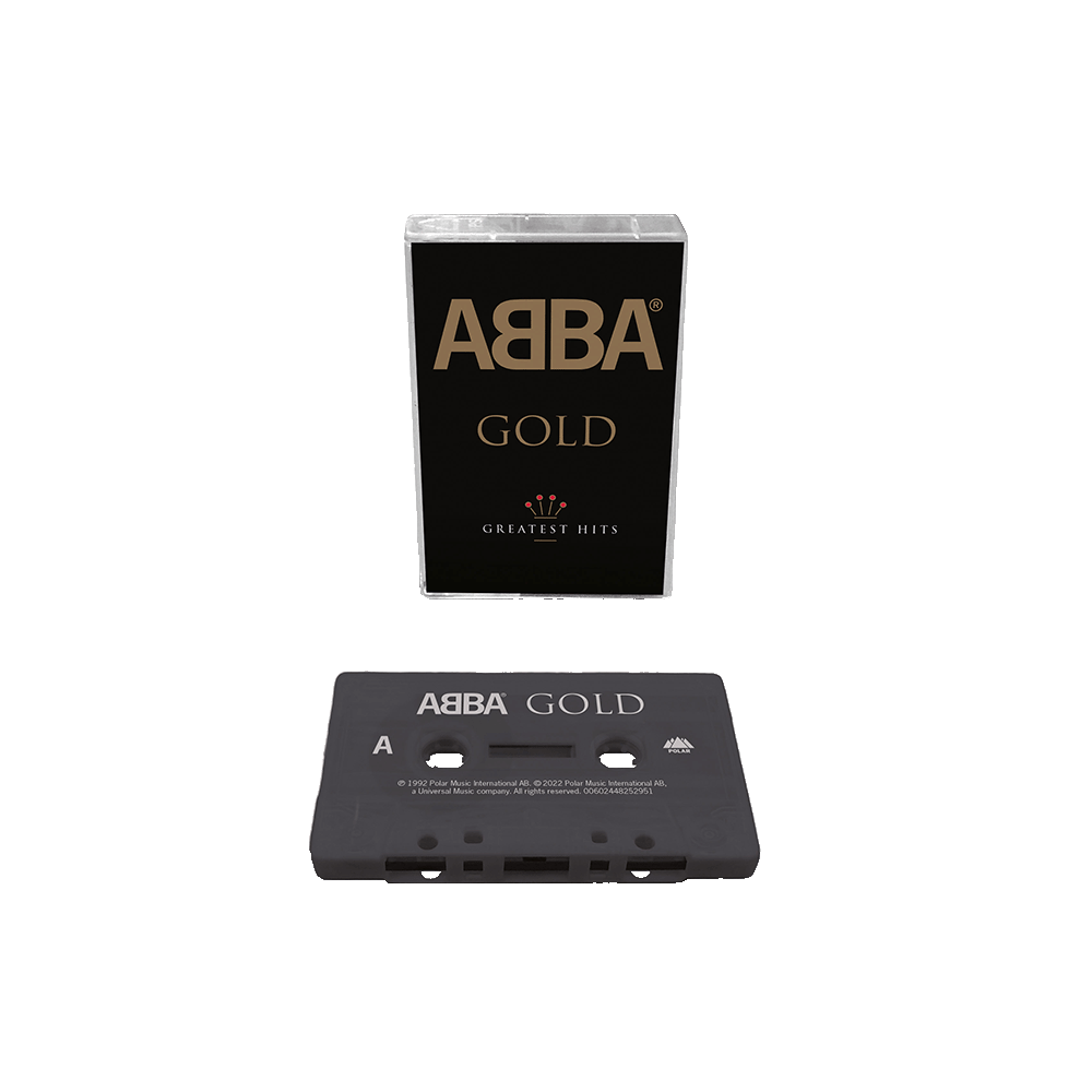 ABBA ABBA Gold Bundle Gold Coloured 2LP + Black Cassette + Pin 223197
