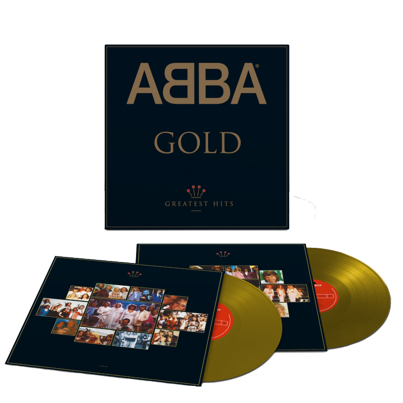 ABBA ABBA Gold Bundle Gold Coloured 2LP + Logo T-Shirt 225409