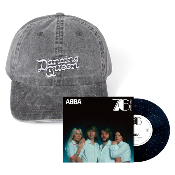 ABBA - Dancing Queen Sparkling Single + Dancing Queen Vintage Black Cap (Vinyl-Bundle)