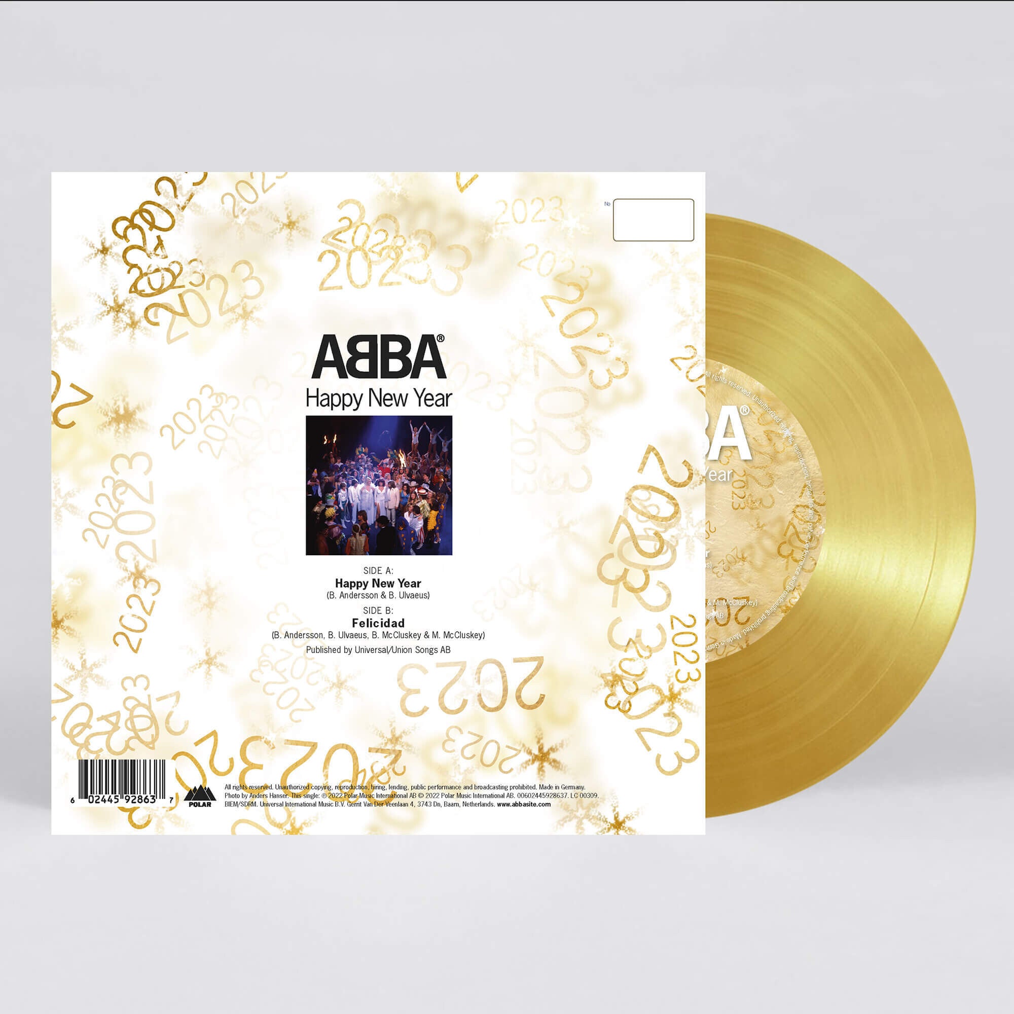 ABBA Happy New Year 7" Single 251743