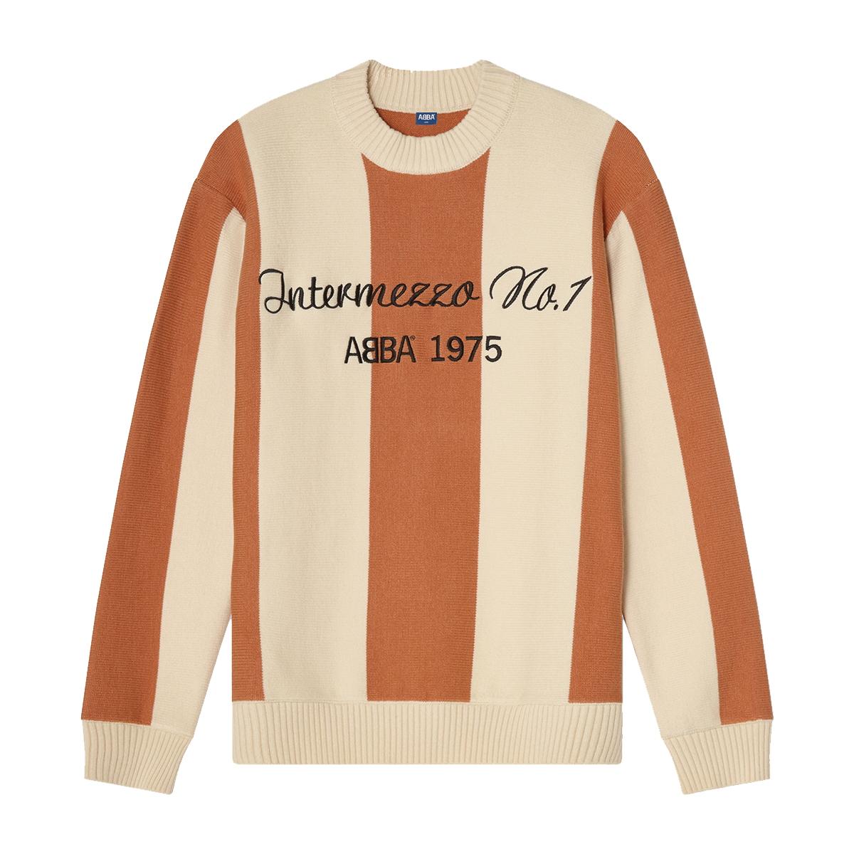 ABBA Knitted ‘Intermezzo No.1’ Striped Sweater Sweater 407707