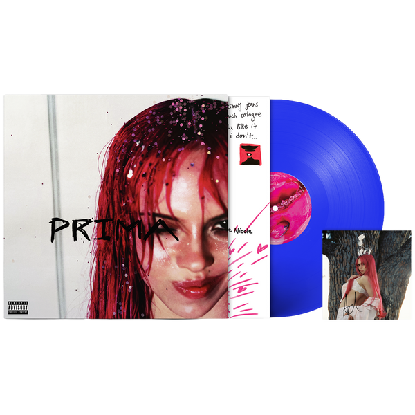 ADÉLA - PRIMA (Electric Blue Vinyl + Signed Art Card)
