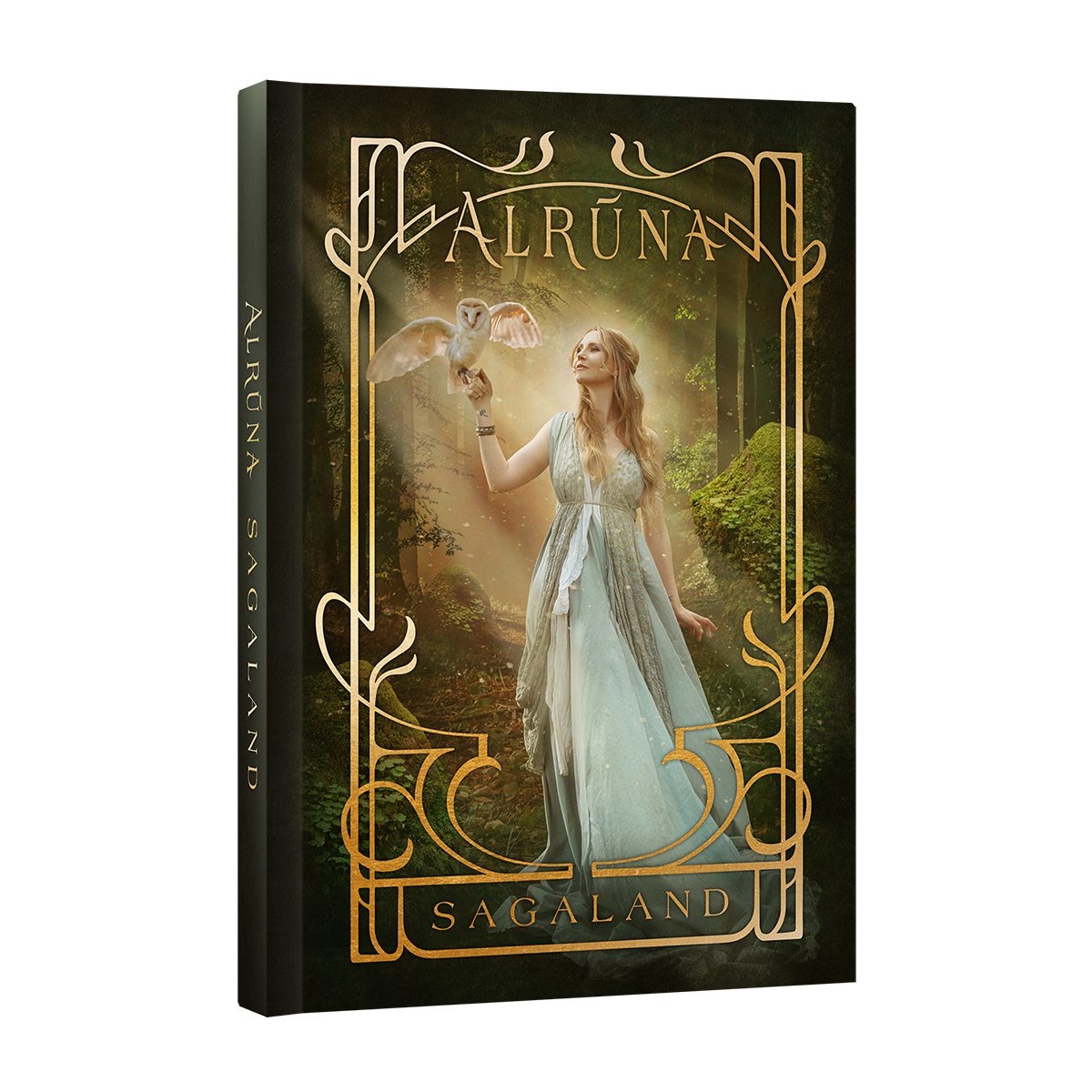 ALRŪNA Sagaland CD Deluxe Buch + Eisvogel Kette 463495