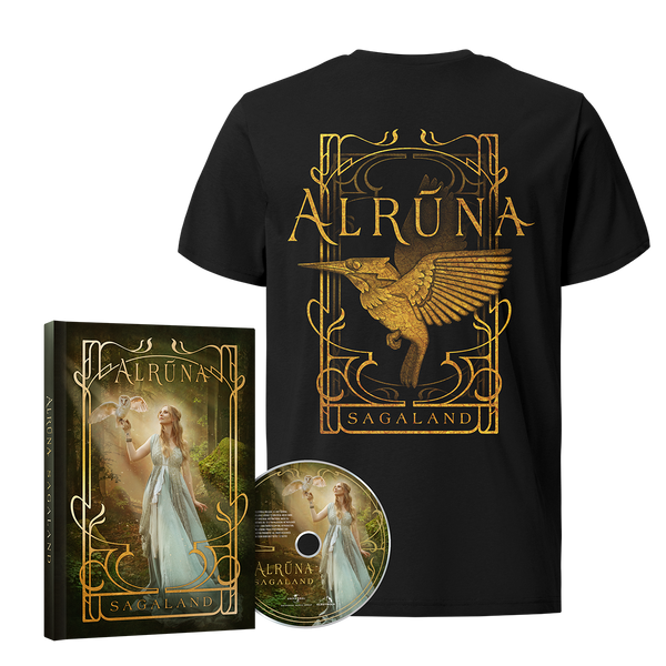 ALRŪNA - Sagaland (CD Deluxe Buch + T-Shirt)