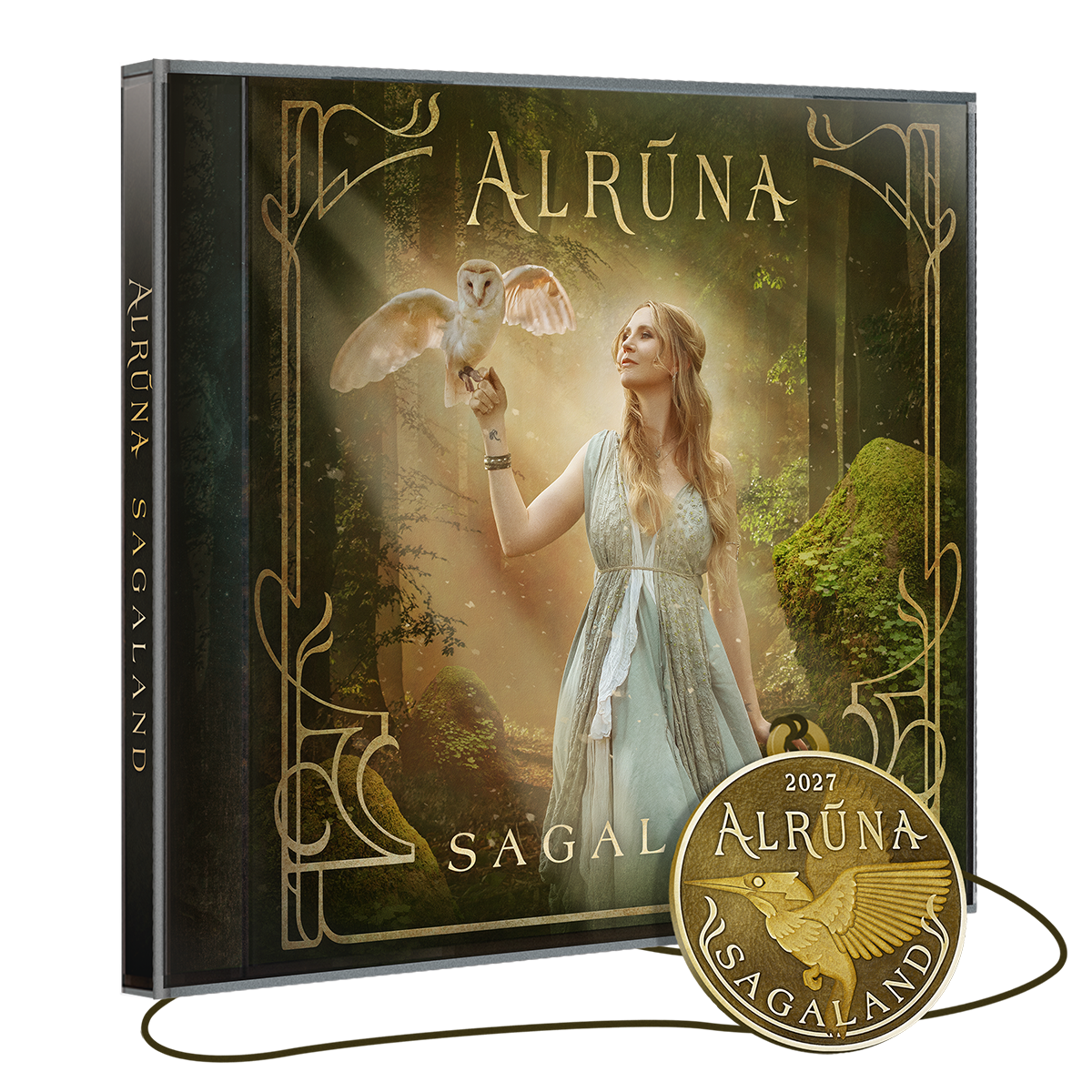 ALRŪNA Sagaland CD + Eisvogel Kette 463489