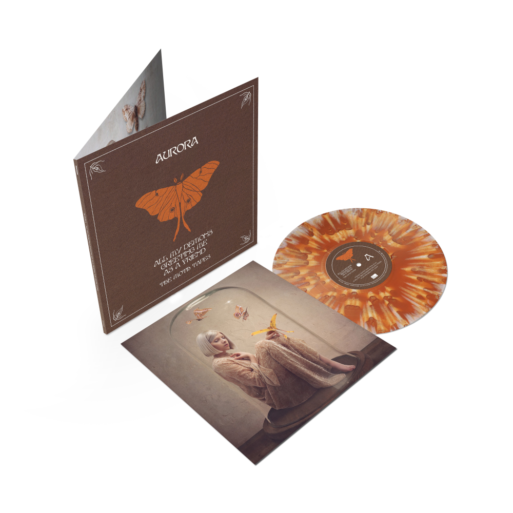 AURORA All My Demons Greeting Me As A Friend (The Moth Tapes) - Toffee Splatter Vinyl Vinyl 457851