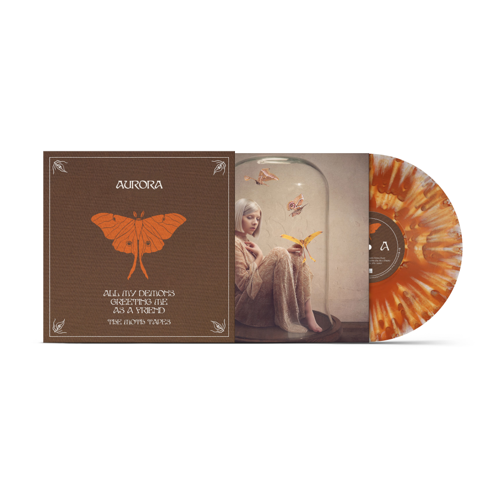 AURORA All My Demons Greeting Me As A Friend (The Moth Tapes) - Toffee Splatter Vinyl Vinyl 457861