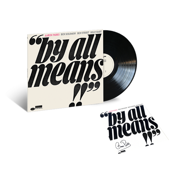 Aaron Parks - By All Means (Exclusive black 1LP + Art Card)
