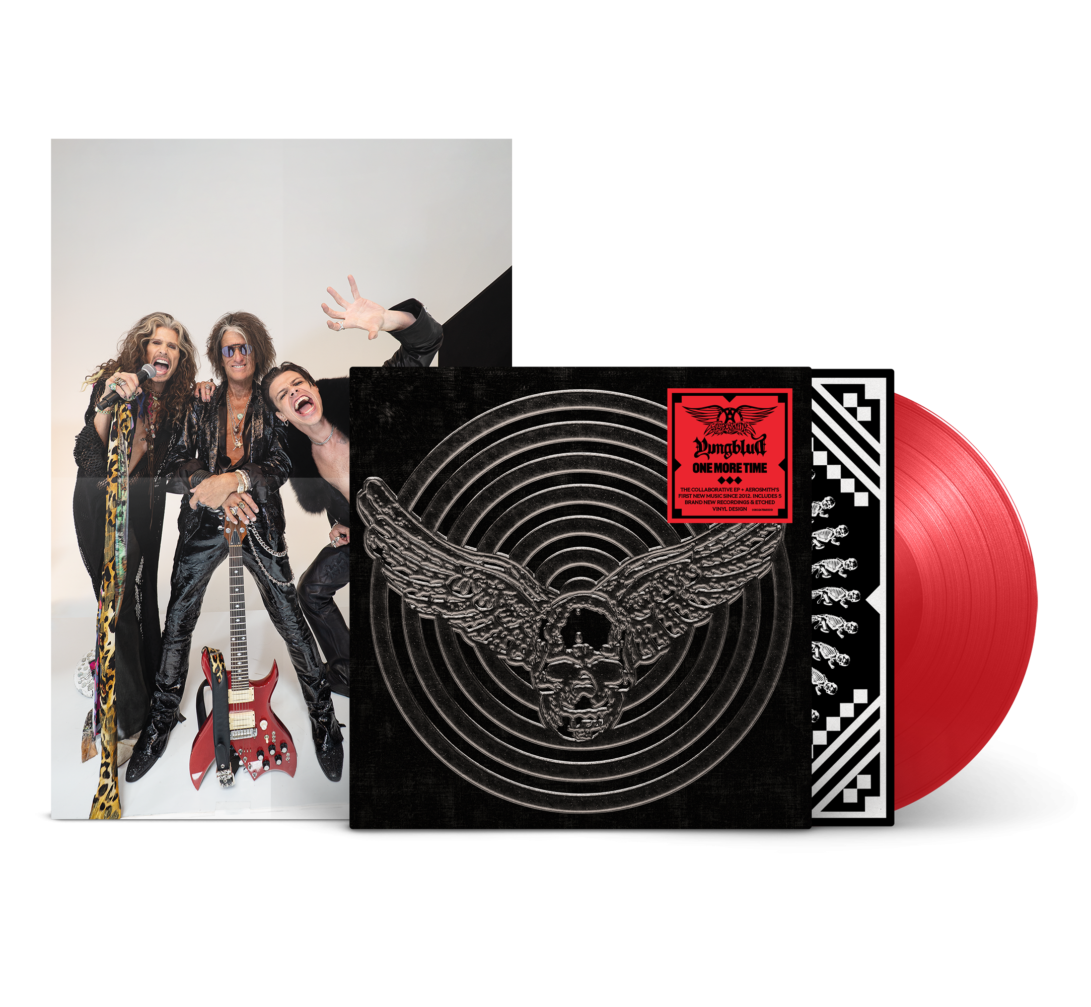 Aerosmith & Yungblud One More Time  Red Vinyl (Aerosmith Store Exclusive) 421434