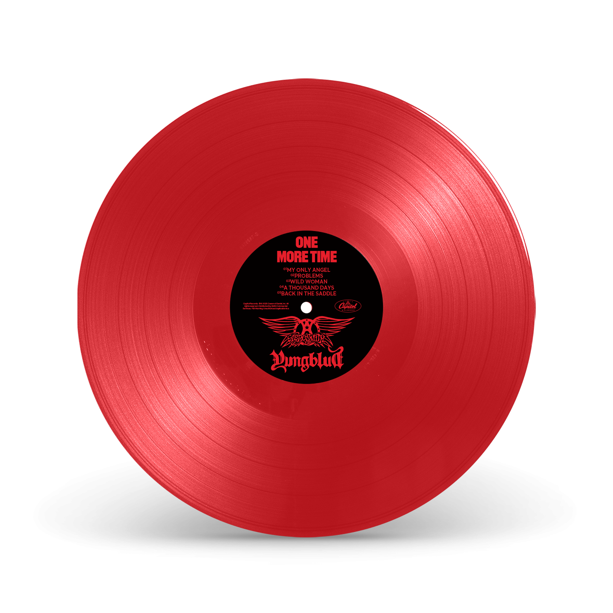 Aerosmith & Yungblud One More Time Red Vinyl (Aerosmith Store Exclusive) 421432