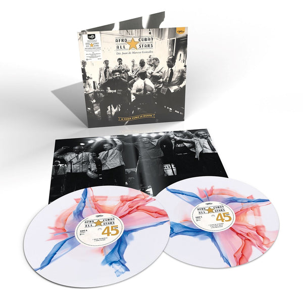 Afro Cuban All Stars - A Toda Cuba le Gusta (30th Anniversary 2LP Red, White & Blue Cuban Flag  Ecorecord)