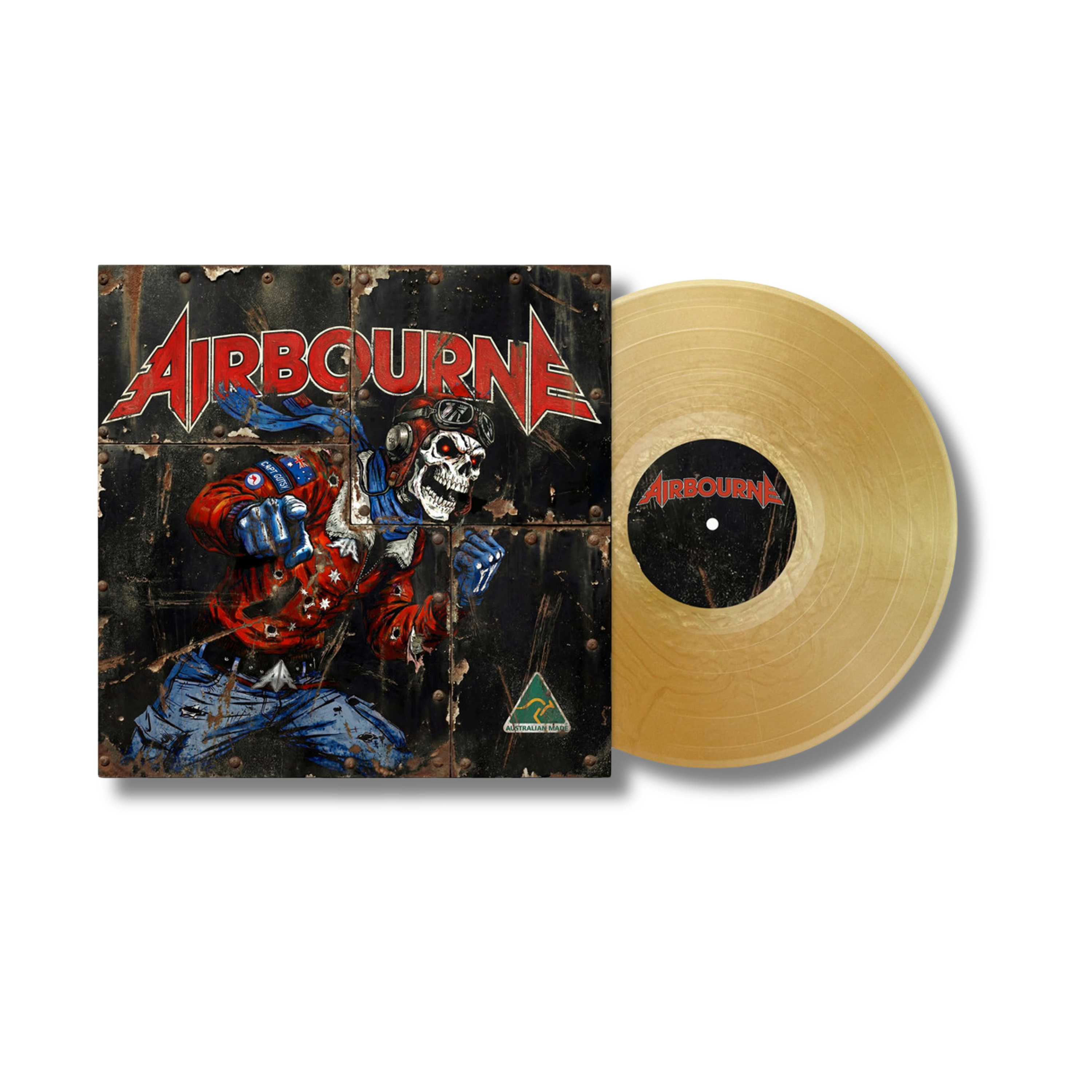 Airbourne Airbourne (Limited Edition) Gold Nugget Vinyl LP - Gatefold 458257