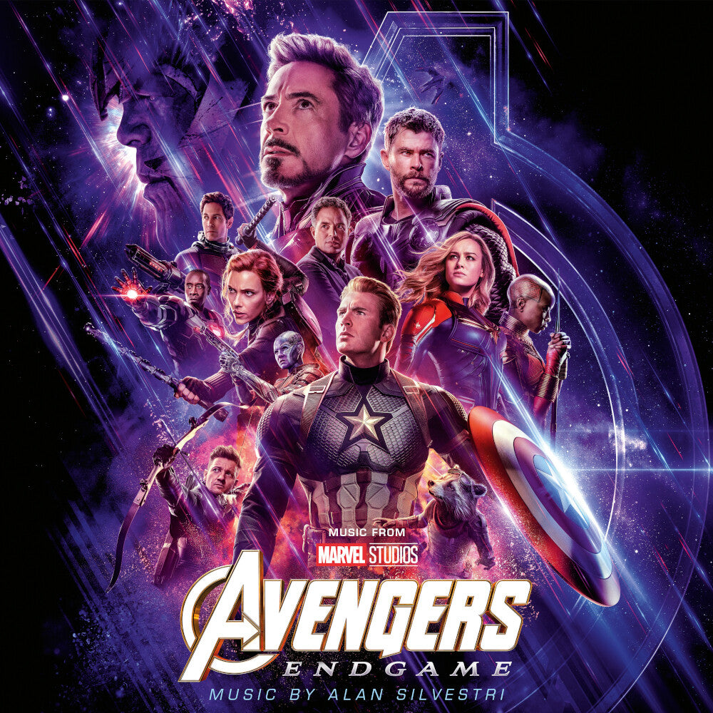 Alan Silvestri Music from Avengers: Endgame LP - Purple colored Vinyl 371405