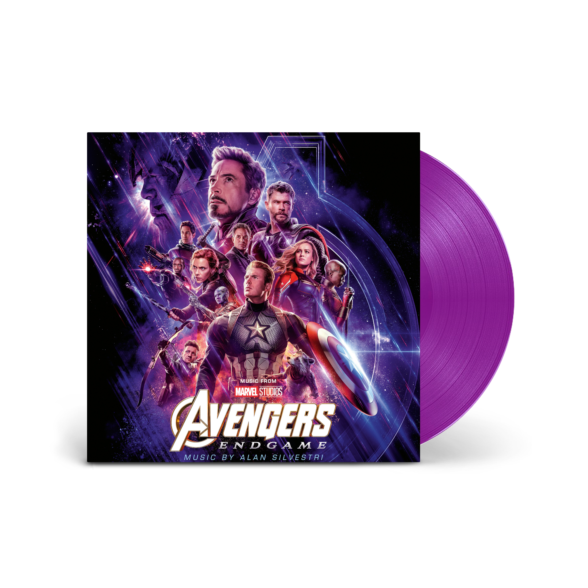 Alan Silvestri Music from Avengers: Endgame LP - Purple colored Vinyl 377899