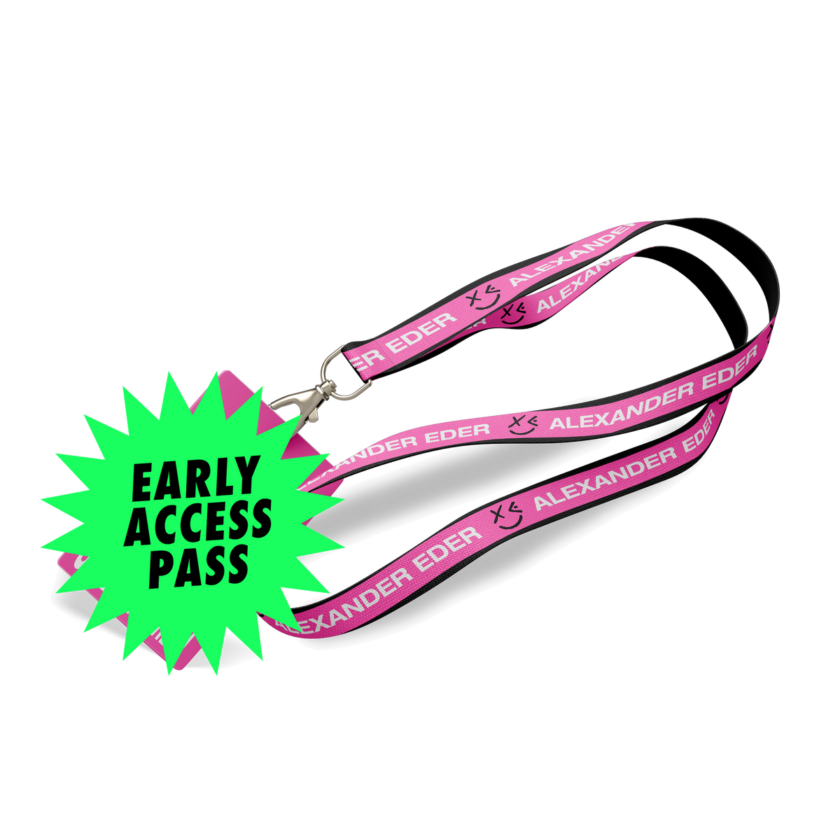 Alexander Eder Liebe & Krawall Signierte CD + Early Access Tour Lanyard 461781