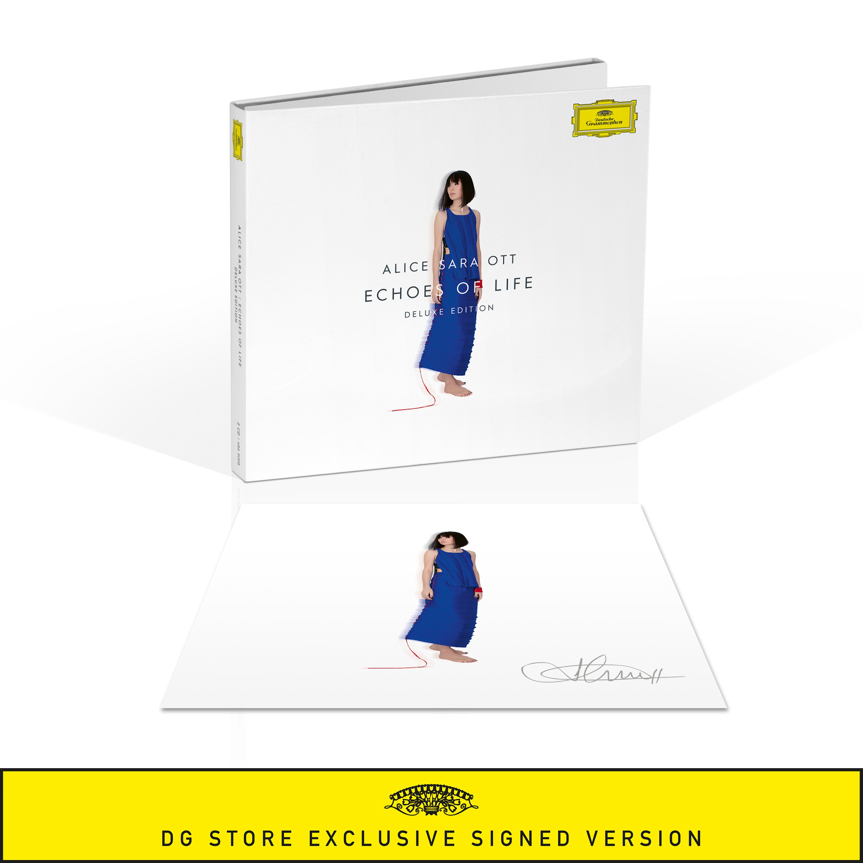 Alice Sara Ott Echoes Of Life 2CD Deluxe Edtition + signierte Art Card  326440