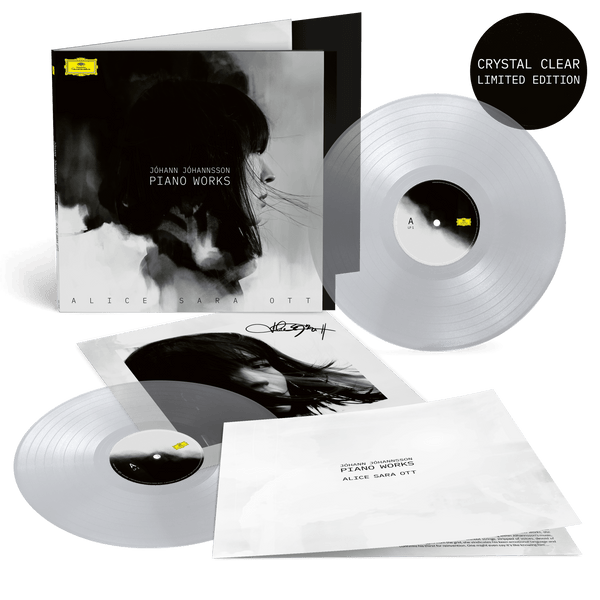 Alice Sara Ott - Jóhann Jóhannsson: Piano Works (2LP Crystal Clear + Signierte Artcard)
