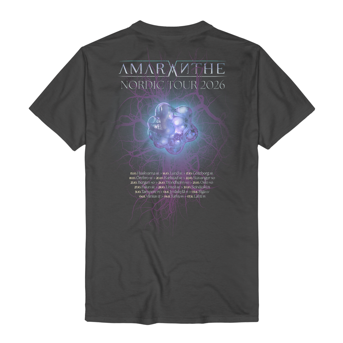 Amaranthe Nordic Tour 2026 T-Shirt 458049