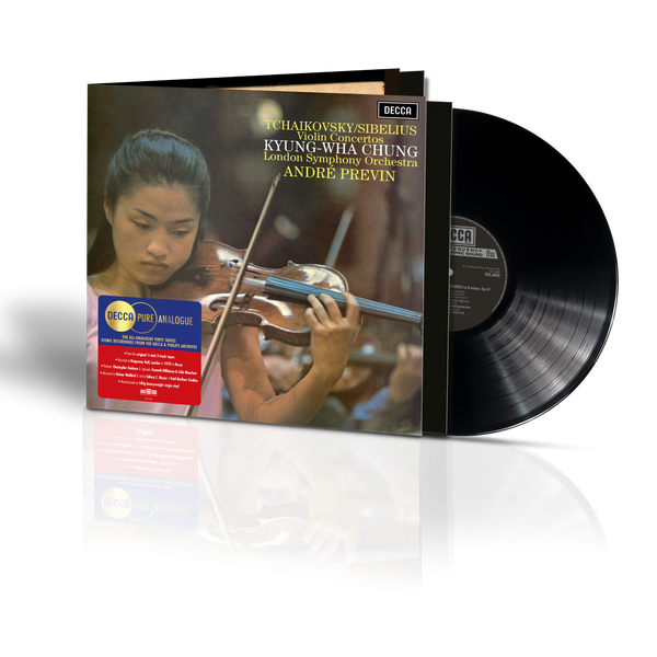 André Previn, Kyung Wha Chung, London Symphony Orchestra - Tschaikowski & Sibelius: Violinkonzerte (Decca Pure Analogue)