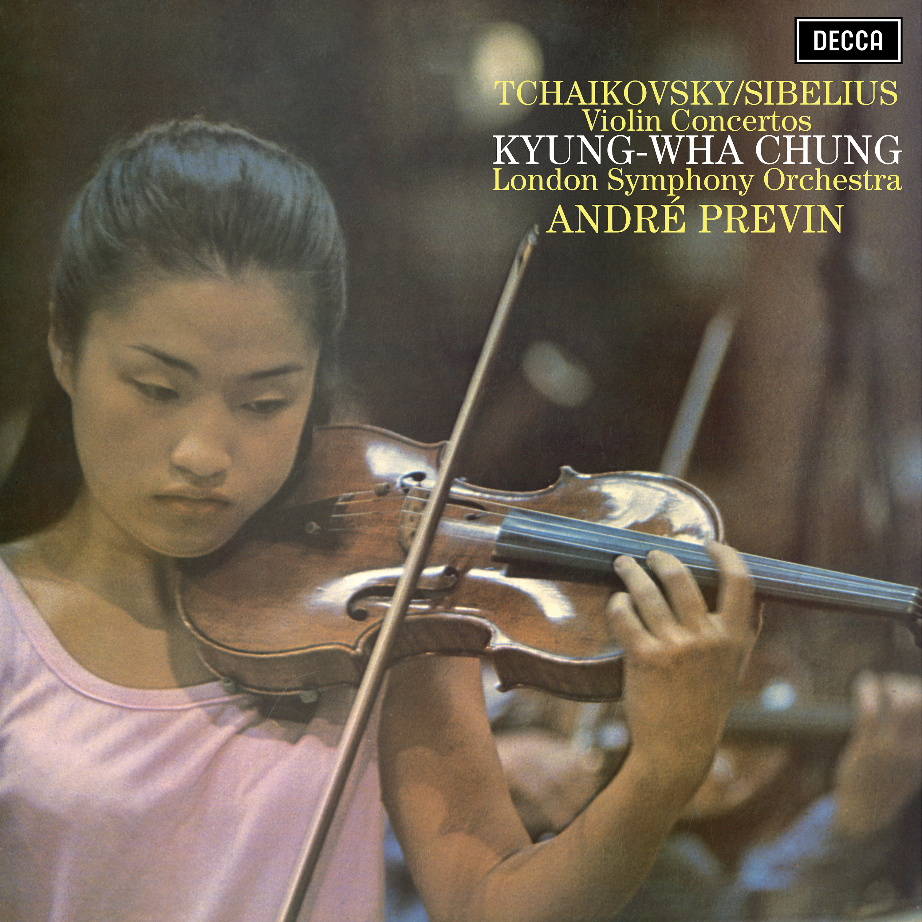 André Previn, Kyung Wha Chung & London Symphony Orchestra Tschaikowski & Sibelius: Violinkonzerte Decca Pure Analogue 449586