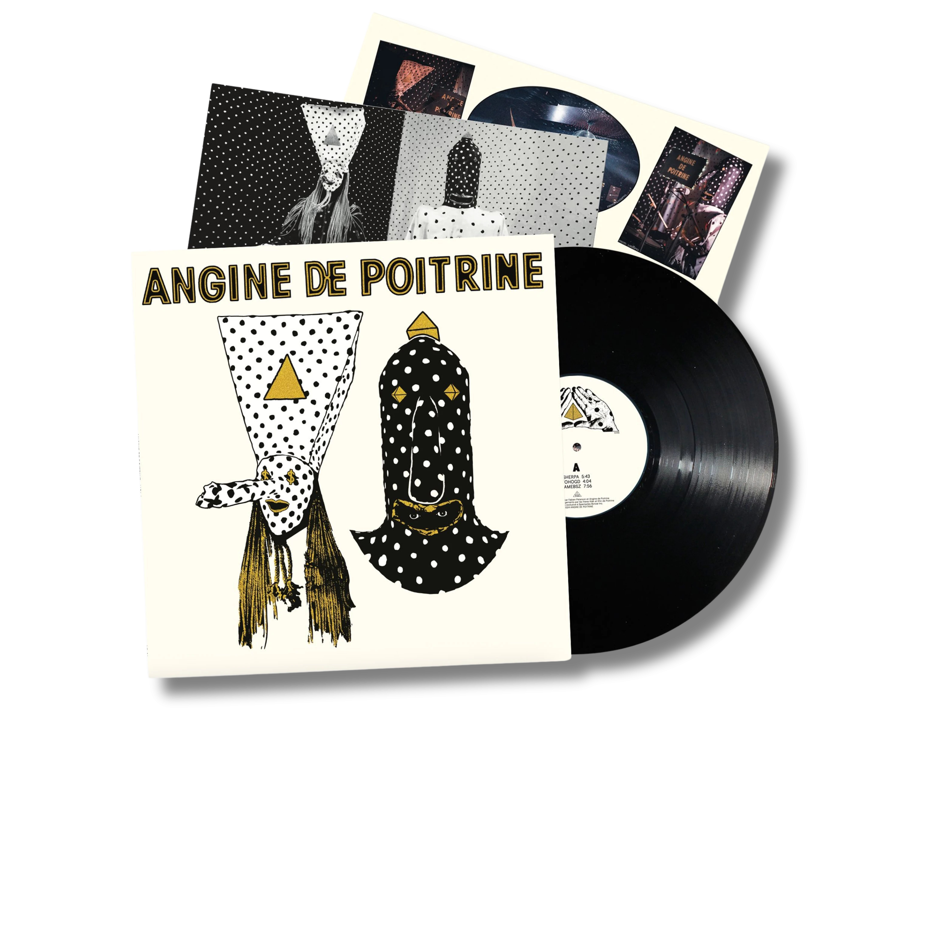 Angine de Poitrine Vol. 1 Black Vinyl LP + Einleger 443165