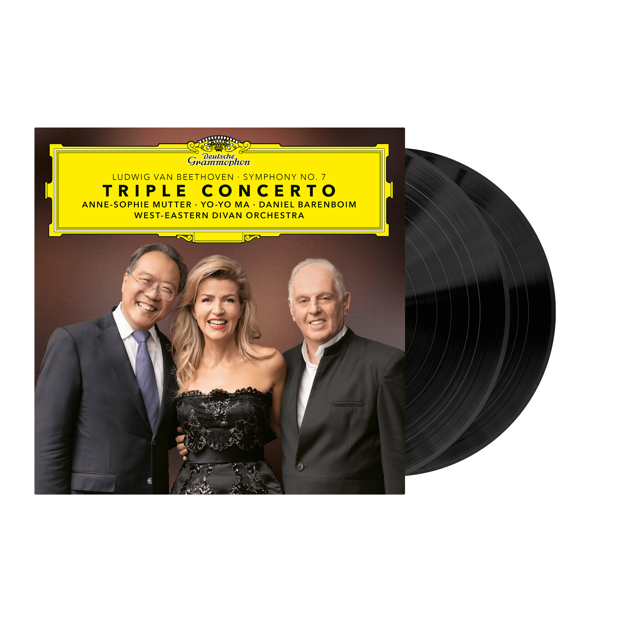 Anne-Sophie Mutter, Yo-Yo Ma, Daniel Barenboim Beethoven: Triple Concerto & Symphony No. 7 2LP 80068