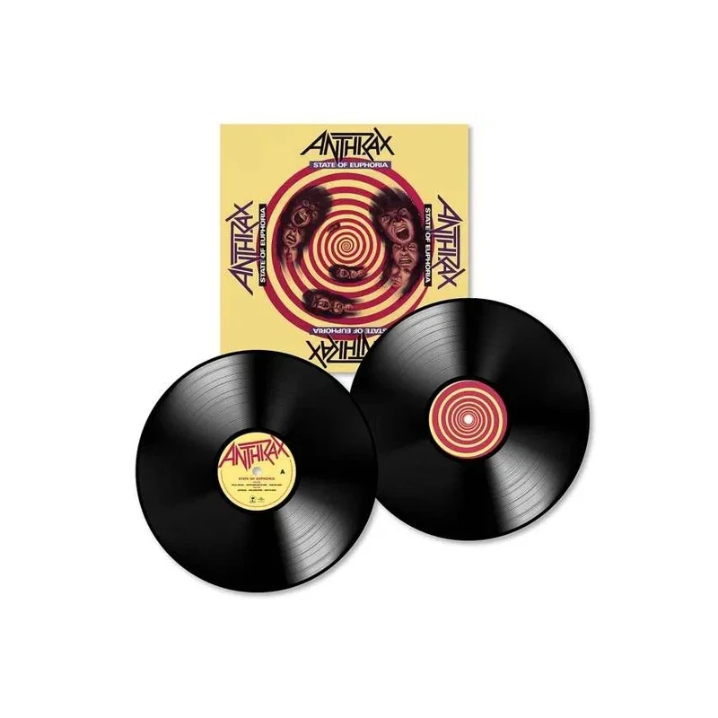 Anthrax State Of Euphoria (30th Anniversary) Vinyl 2LP 437945