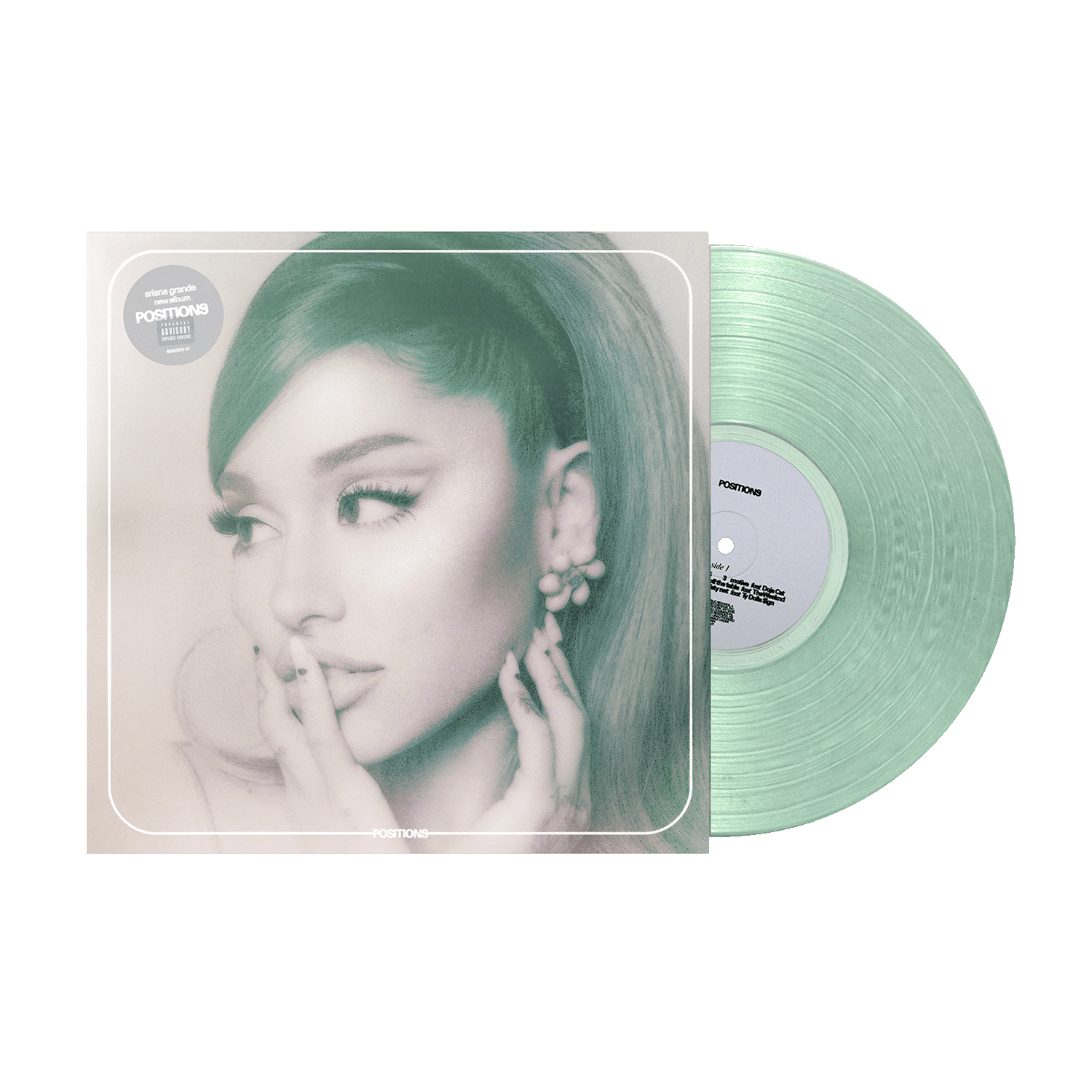 Ariana Grande Positions (Coke Bottle Clear Vinyl) LP 343780